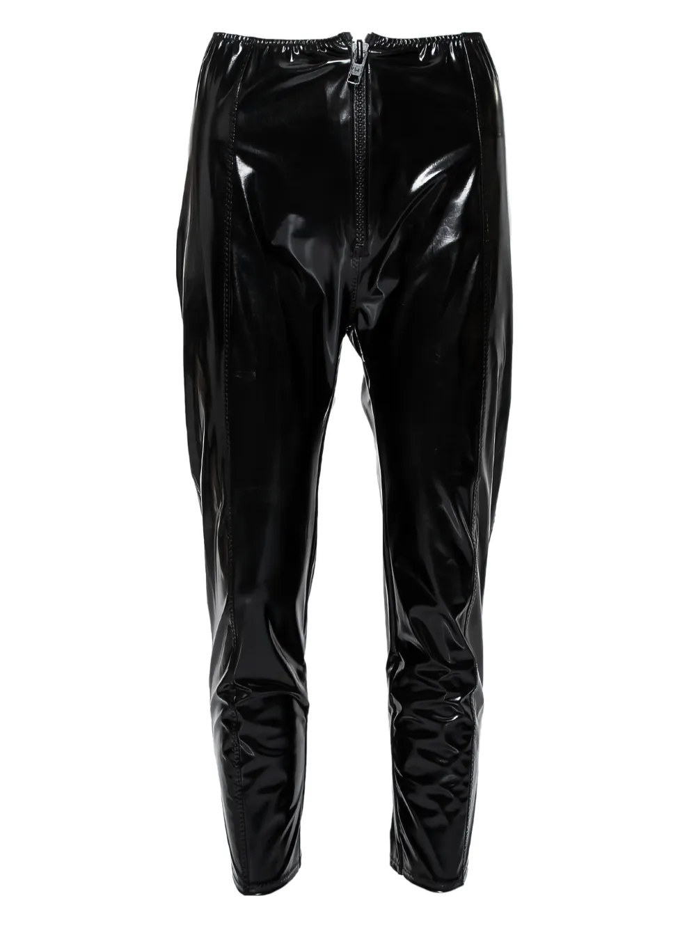 Lisa Marie Fernandez pre-owned faux-leather trousers | Black | Image 1