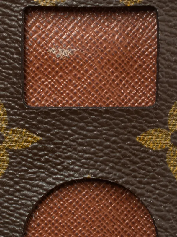 Louis Vuitton Pre-Owned モノグラム 100mm レザーケース | ブラウン