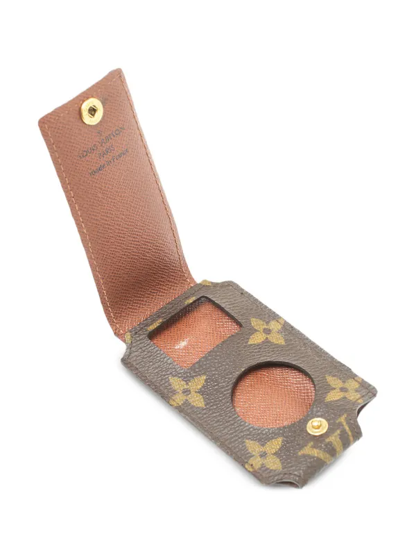 Louis Vuitton Pre-Owned モノグラム 100mm レザーケース | ブラウン