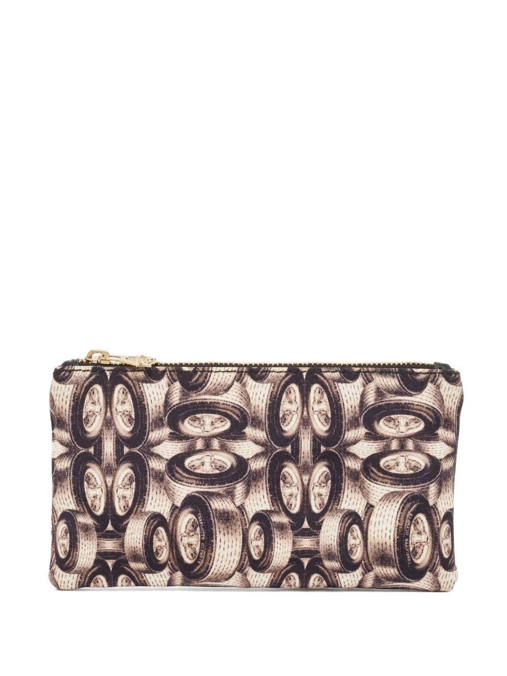 Charlotte Olympia Pre-owned tire-print clutch bag | Brown | Image 1