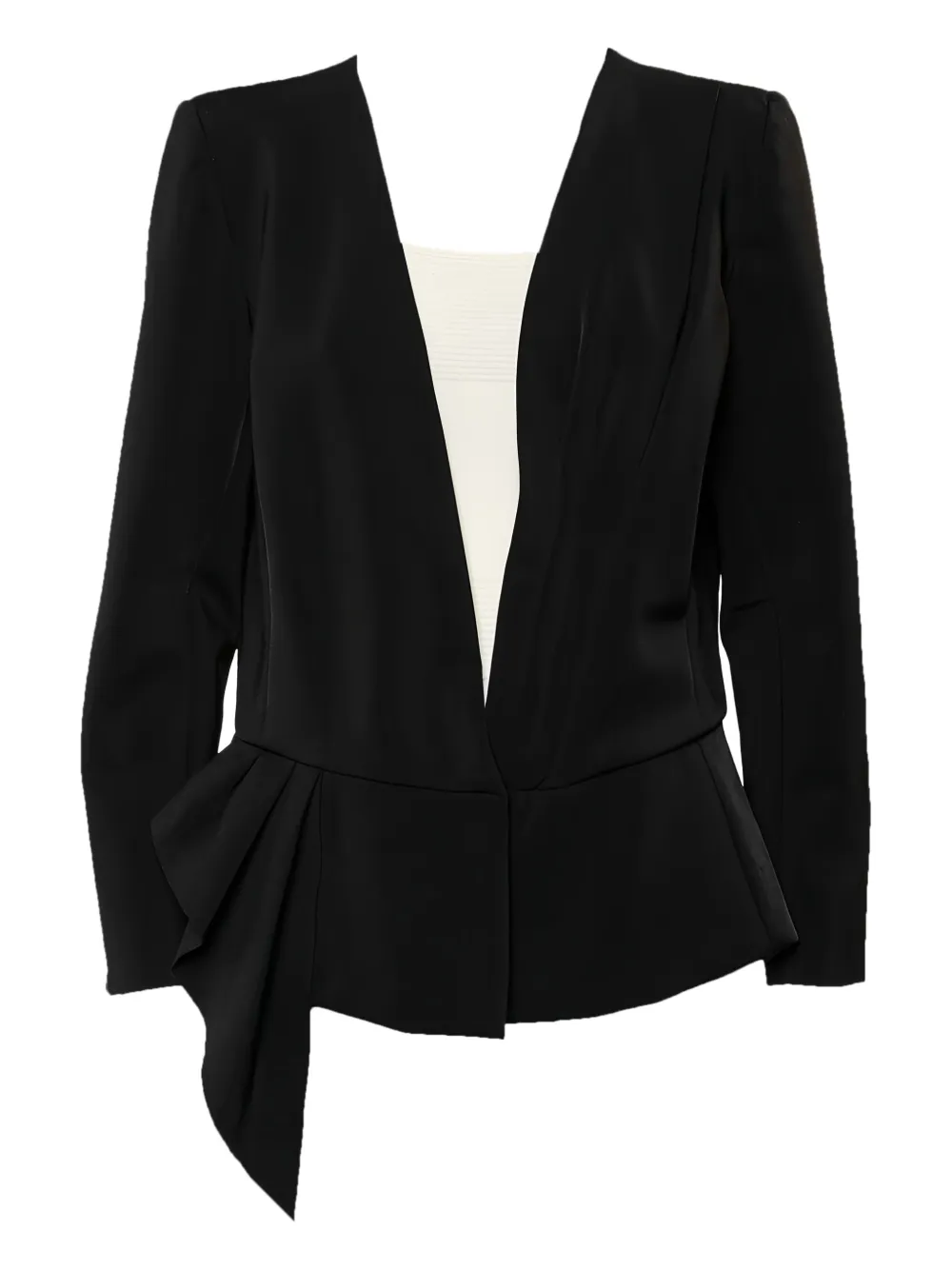 Oscar de la Renta Pre-Owned cotton blazer | Black | Image 1