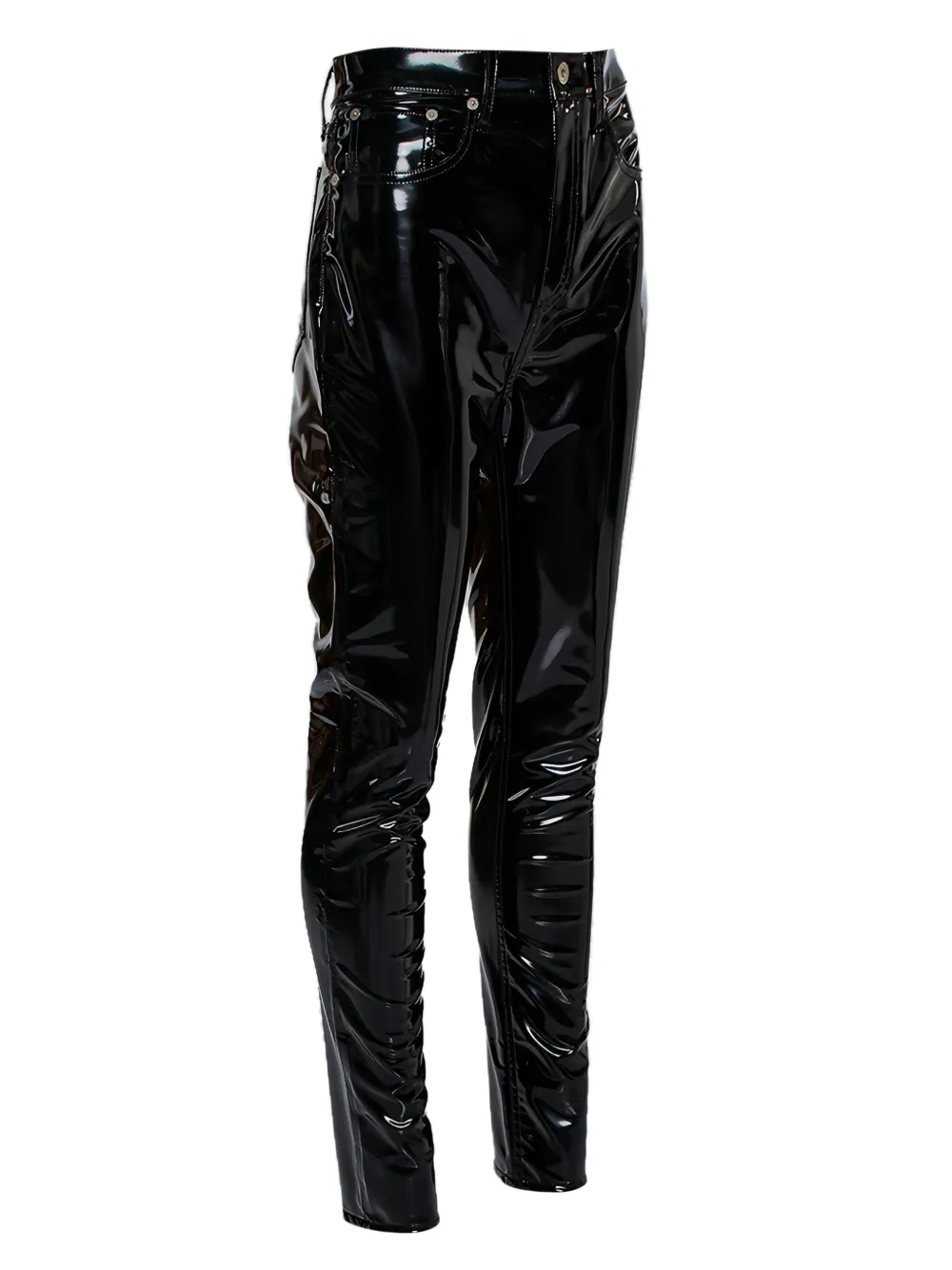 rag & bone glossy-finish five-pocket trousers | Image 2