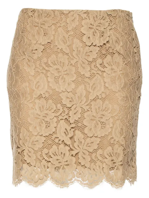 Polo Ralph Lauren floral-lace mini skirt