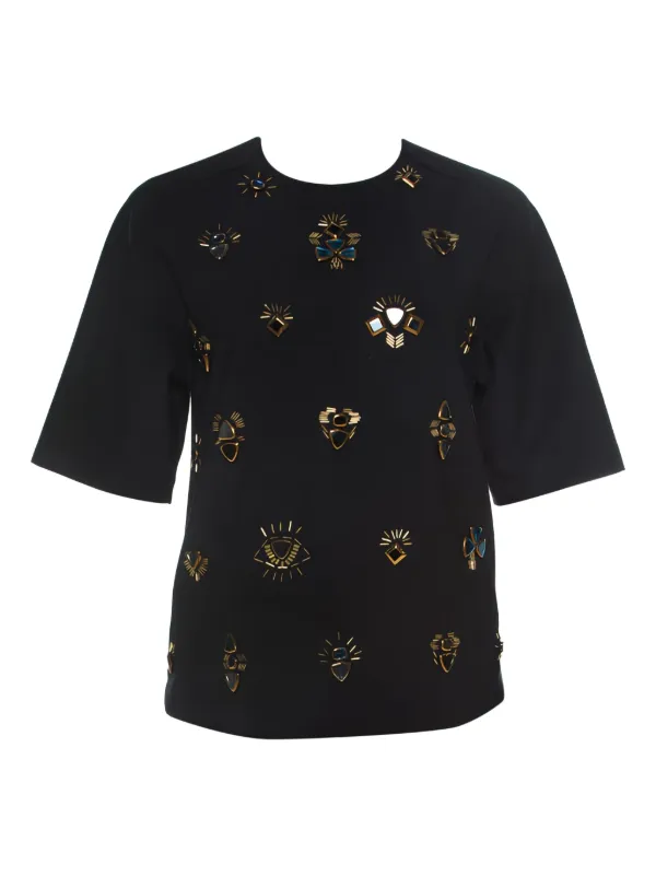 3.1 Phillip Lim デコラティブ Tシャツ | ブラック | FARFETCH JP