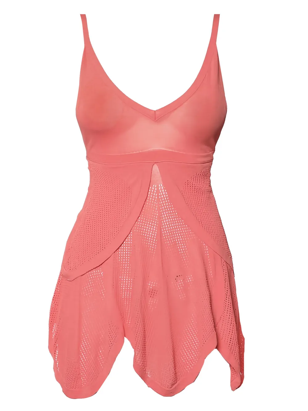 Sportmax mesh-panels sleeveless top | Pink | Image 1
