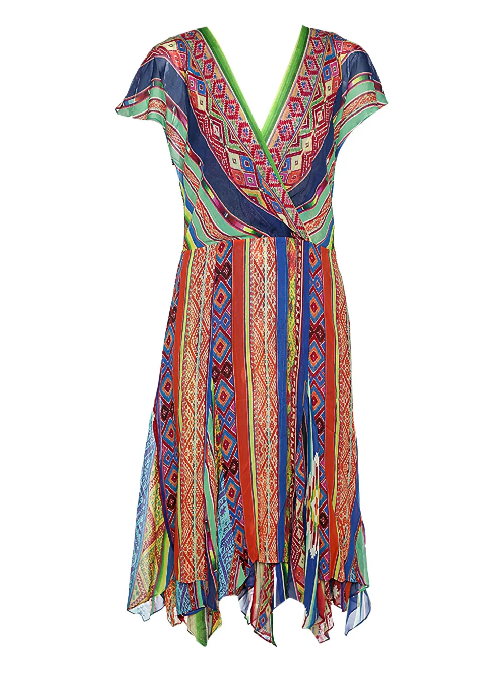 Polo Ralph Lauren printed midi dress - Blu