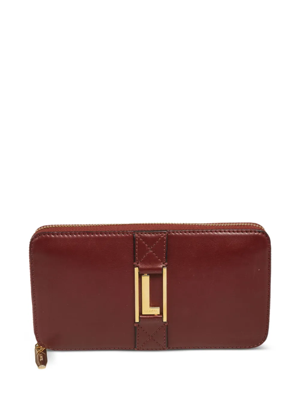 Lancel Vintage pre-owned zip-around leather wallet | Red | Image 1