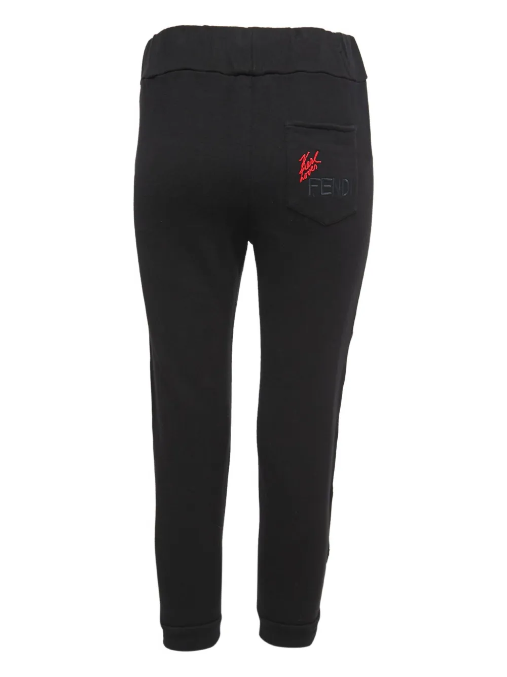 Fendi Pre-Owned Katoenen jeans - Zwart
