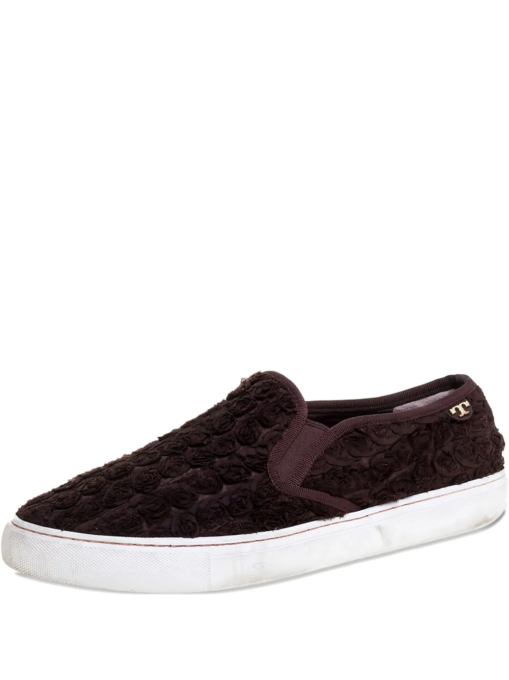 Tory Burch Rosette slip-on sneakers - ブラウン Tory Burch Rosette slip-on sneakers - ブラウン