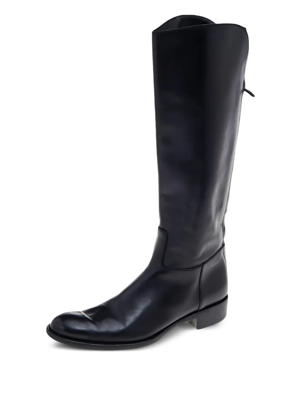 Loro Piana Pre-Owned leather knee-high boots | Image 2