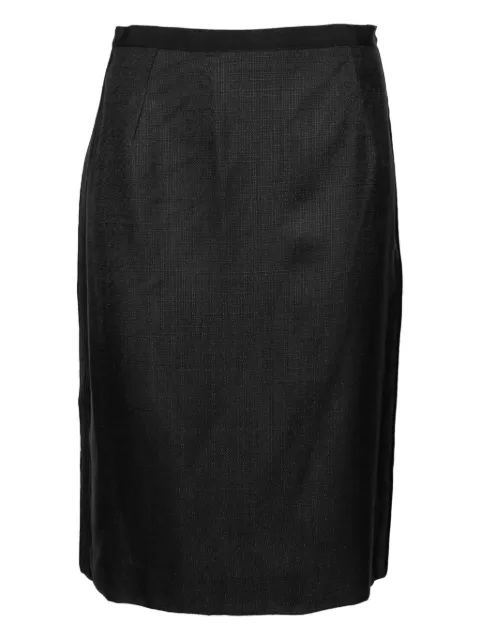 Dolce & Gabbana Pre-Owned zip-fastening midi skirt