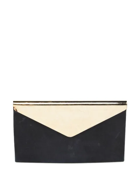 Jimmy Choo Pre-Owned suede clutch 