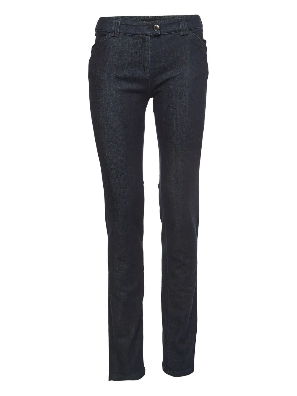Balenciaga Pre-Owned Jeans con cuciture tono su tono - Blu