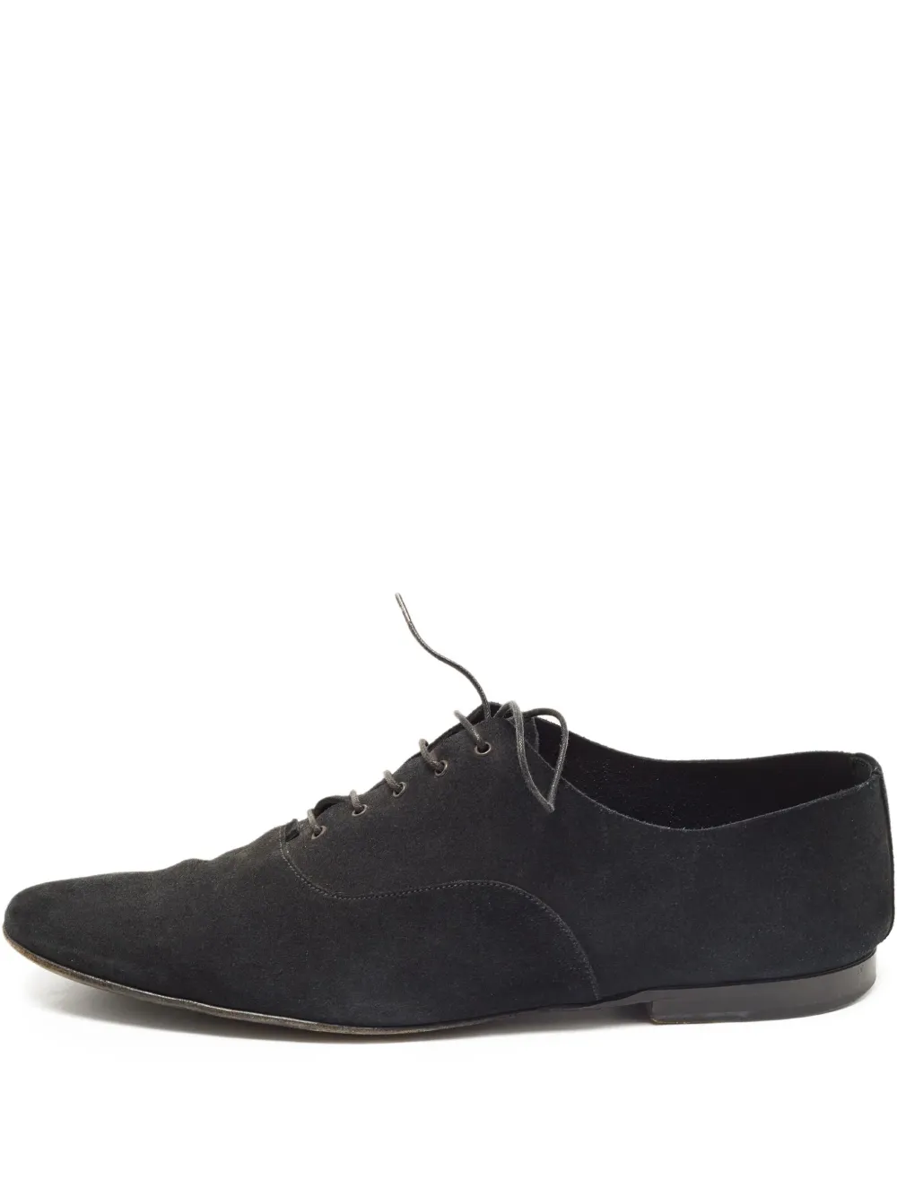 Christian Dior Pre-Owned chaussures oxford en daim | noir | Image 1
