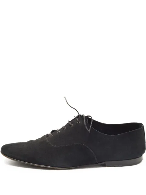 Christian Dior Pre-Owned suede Oxford shoes