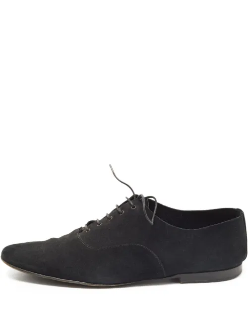 Chaussures oxford en daim - Christian Dior Pre-Owned - Modalova