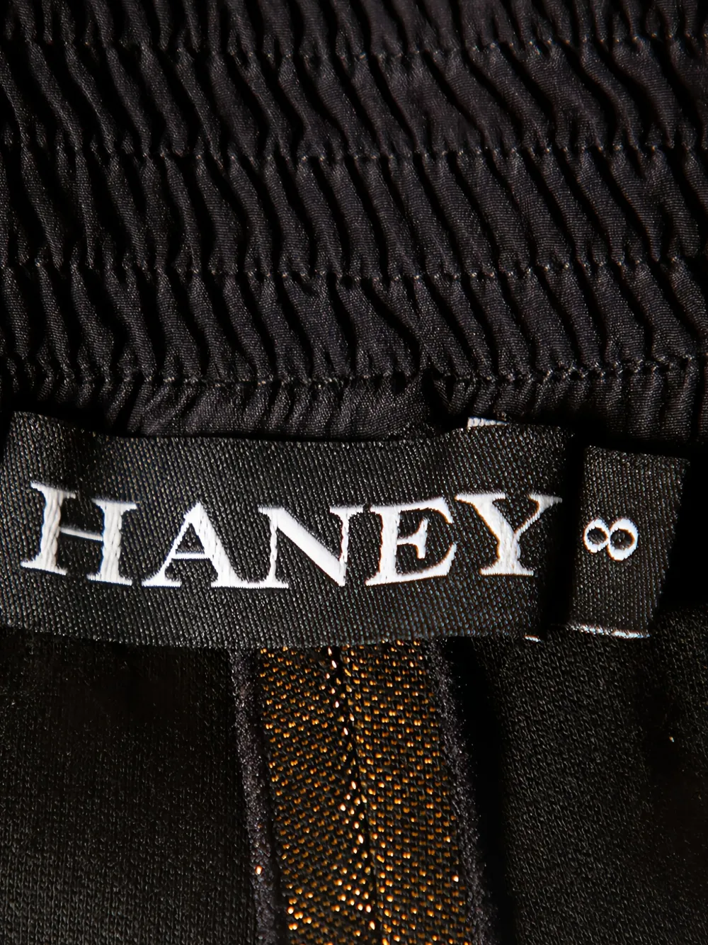 HANEY Pre-owned 2024 Lurex Trousers In Gold