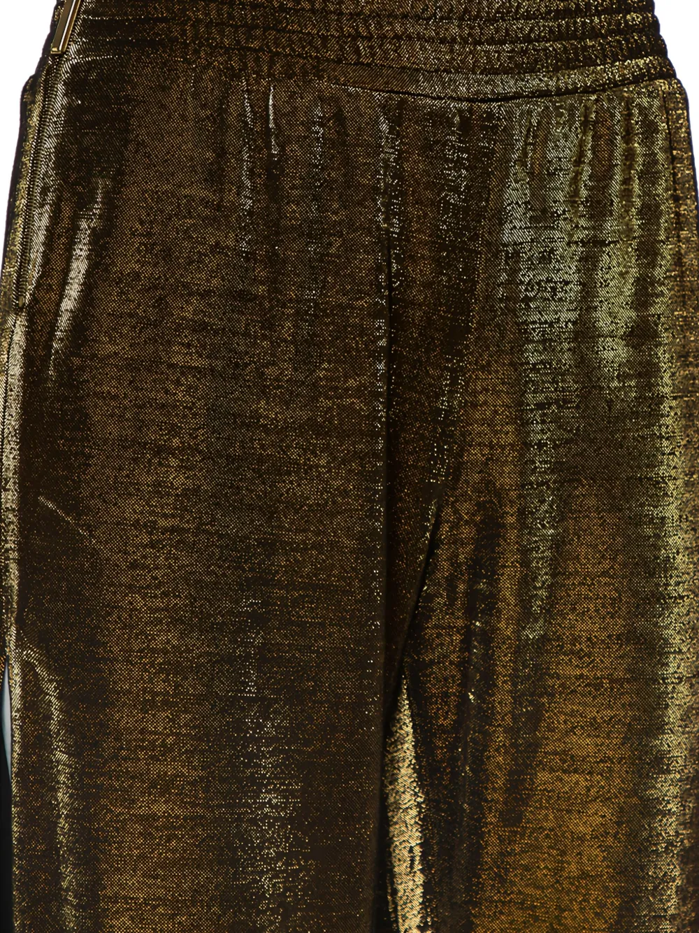 HANEY Pre-owned 2024 Lurex Trousers In Gold