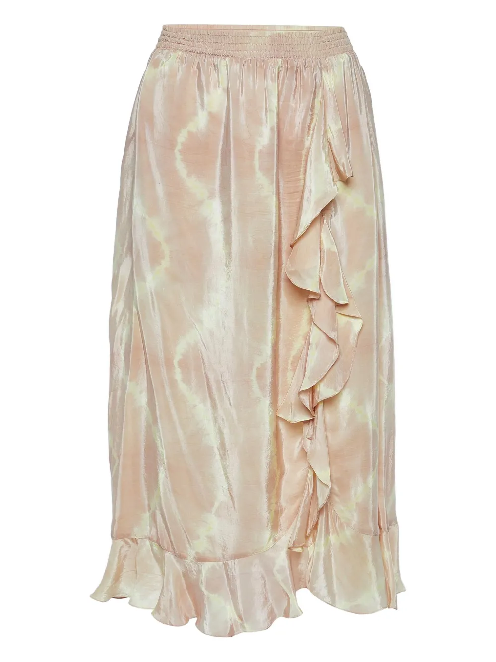 Maje Gonna con fantasia tie dye - Toni neutri