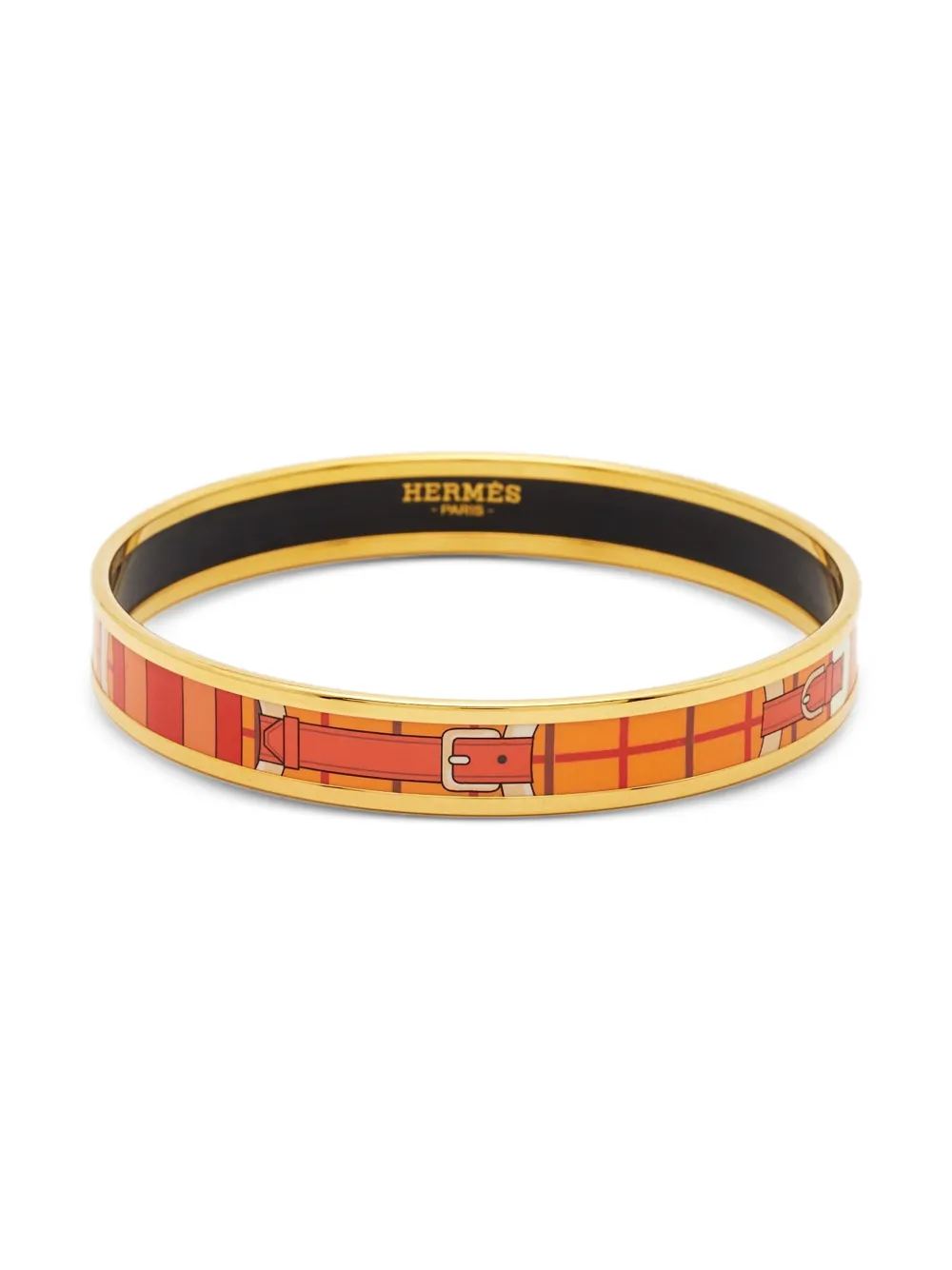 Hermès Pre-Owned Sellier bracelet - ゴールドトーン Hermès Pre-Owned Sellier bracelet - ゴールドトーン