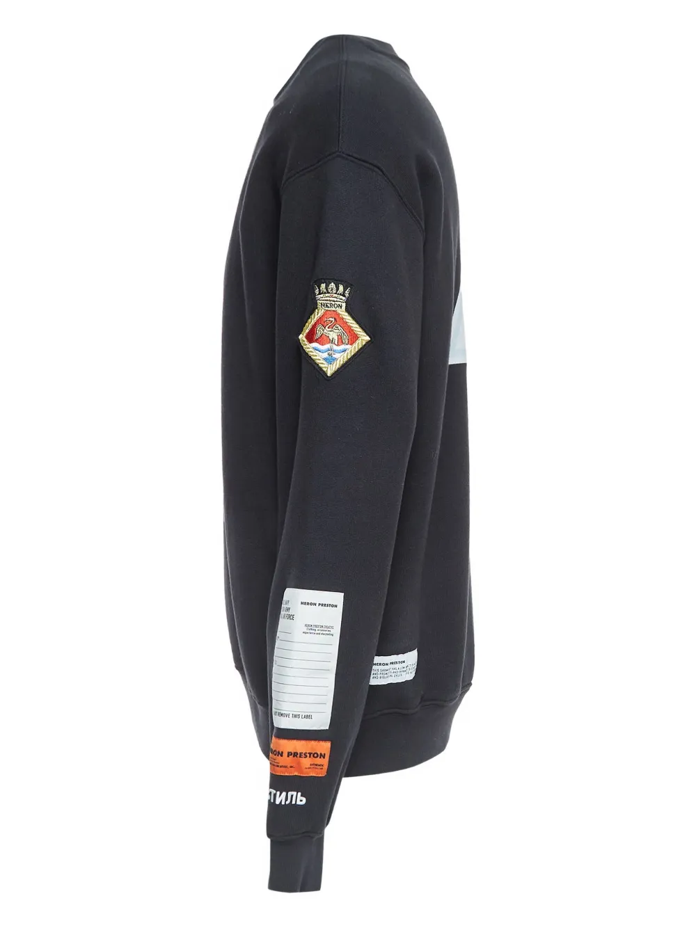 Heron Preston pre-owned emblem patch sweatshirt | Image 2