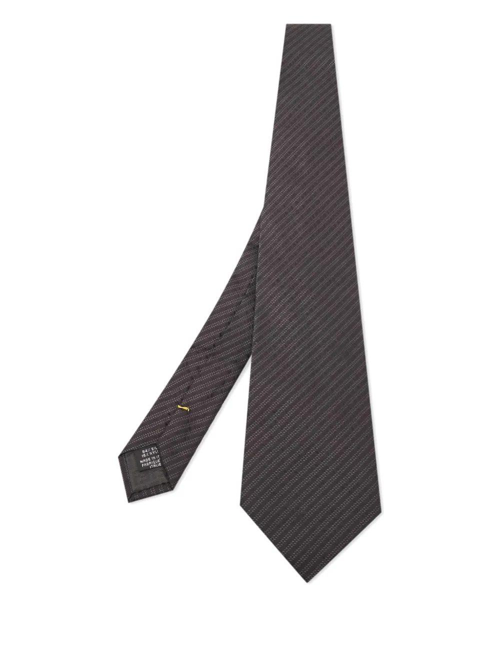 striped silk tie