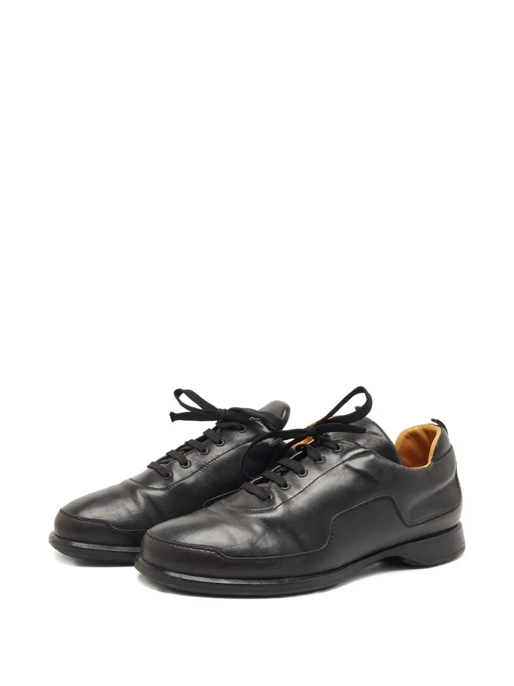 Hermès Pre-Owned leather lace-up sneakers | Image 2