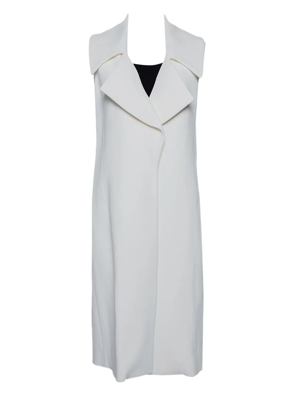 Cushnie Cappotto midi aperto - Bianco