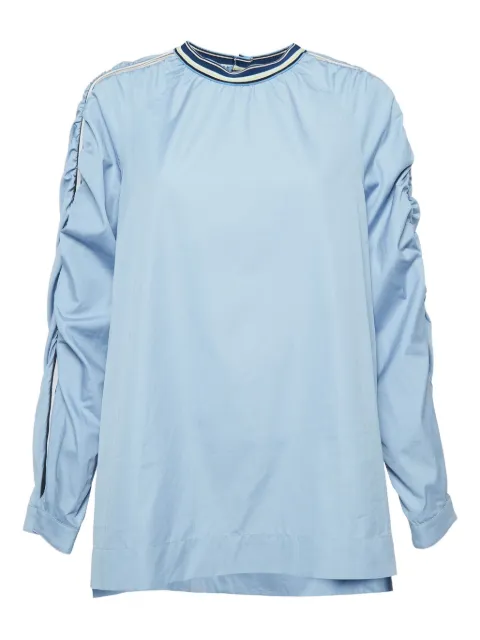 Sportmax Vintage Pre-owned striped-detail top