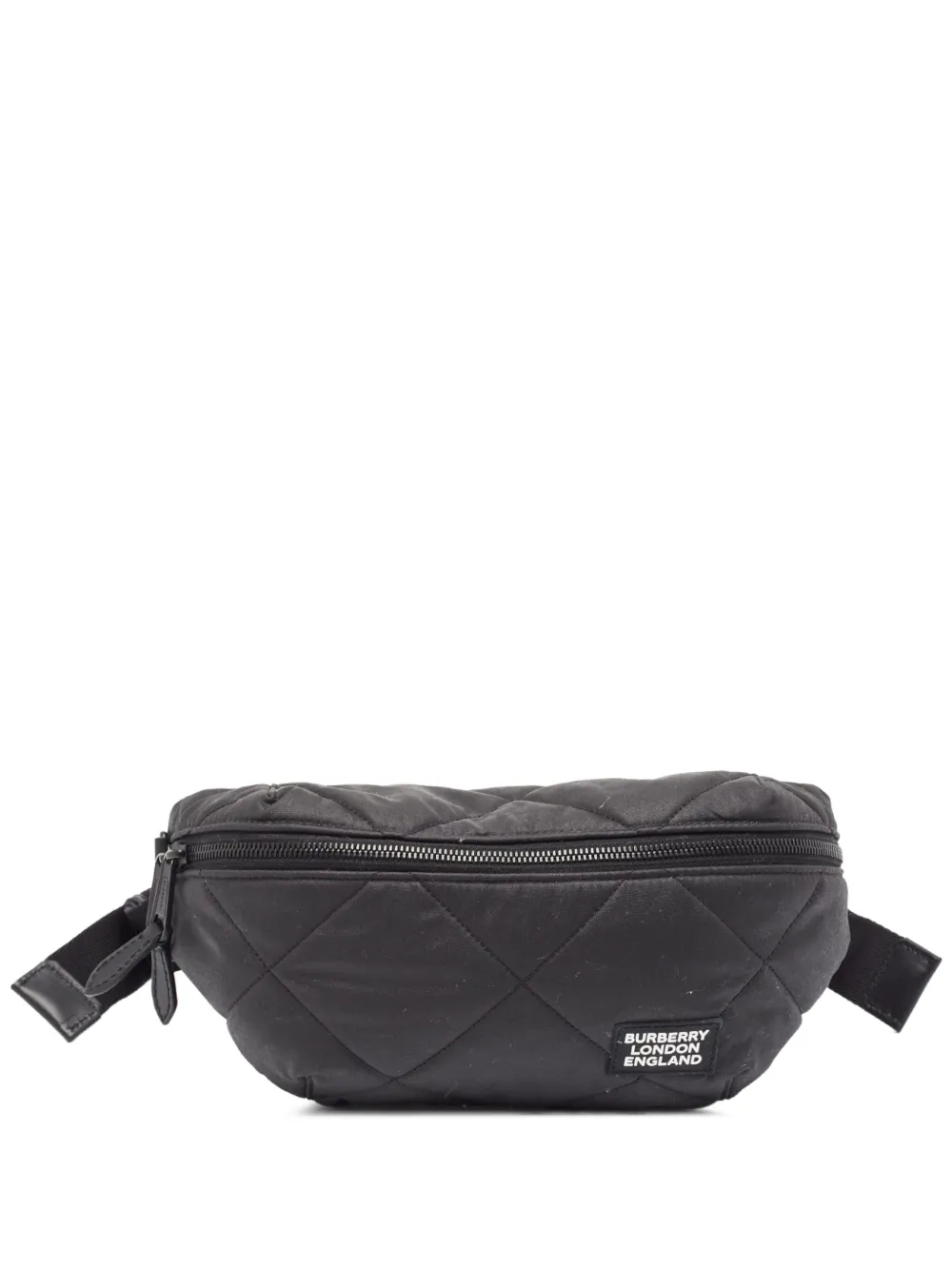Burberry Pre-Owned quilted belt bag | Black | Image 1