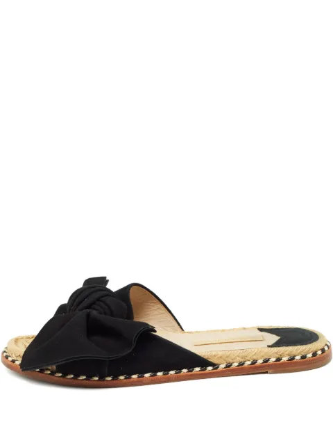 Paloma Barceló 2024 bow suede sandals