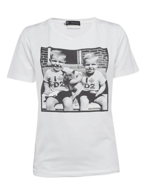 DSQUARED2 pre-owned Twin Boys graphic-print T-shirt