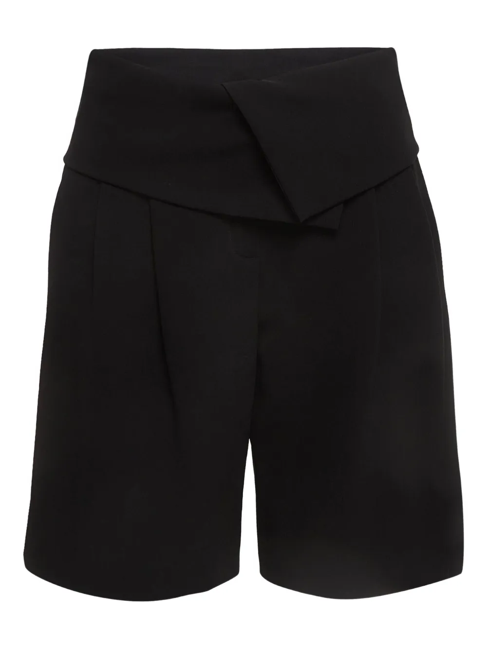 Max Mara Shorts plissettati a vita alta Pre-owned - Nero