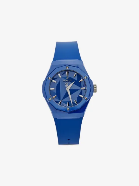 Hublot reloj Ceramic Facets Blue de 38mm