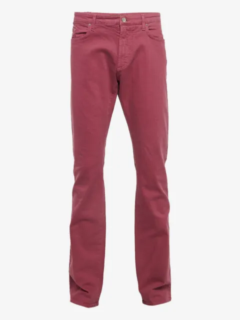 Etro Pre-Owned 2024 logo-patch trousers
