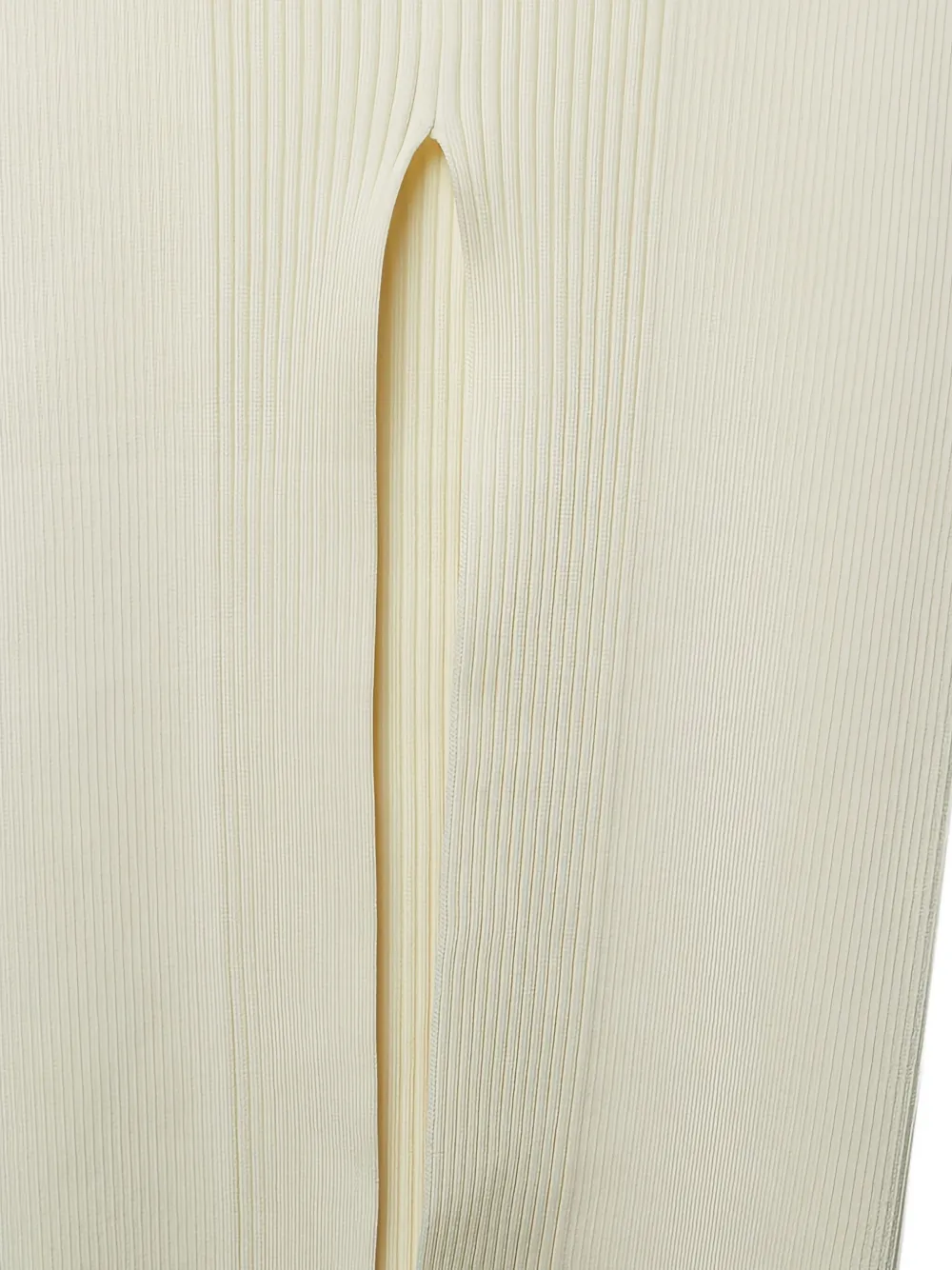 Simkhai ribbed halterneck dress - Wit