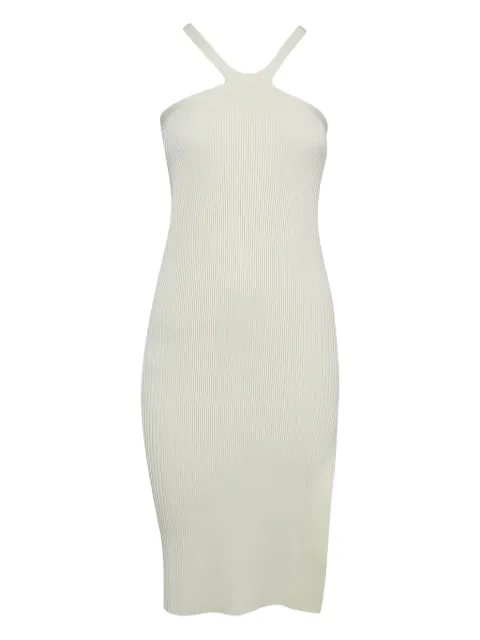 Simkhai ribbed halterneck dress