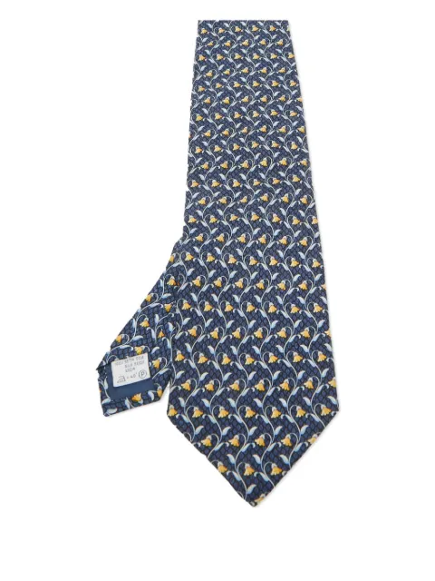 Givenchy Pre-Owned floral-print silk tie