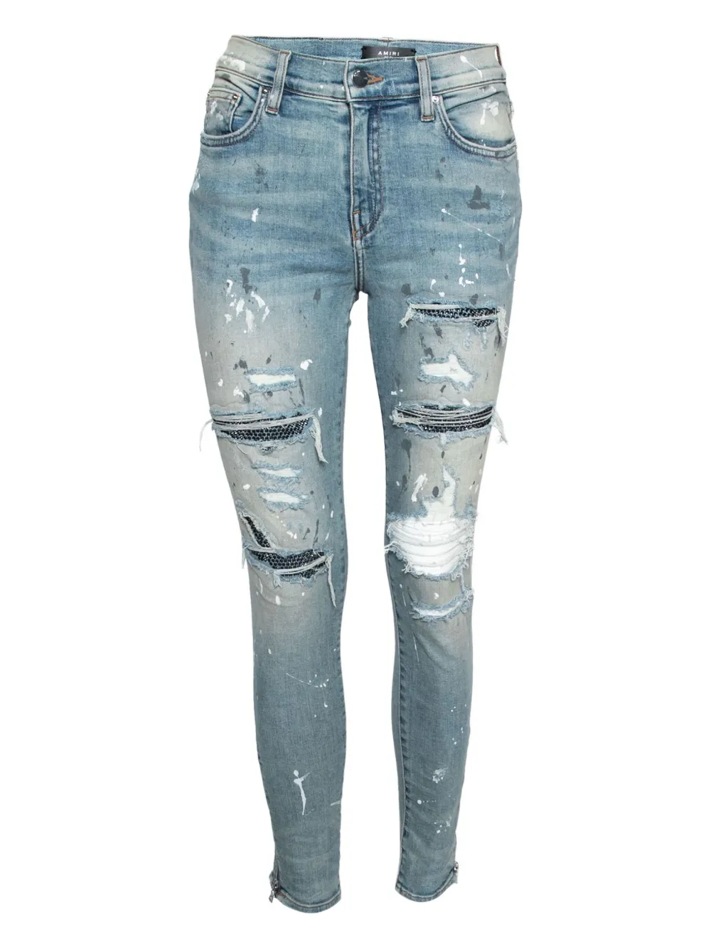 AMIRI Jeans con effetto vissuto - Blu
