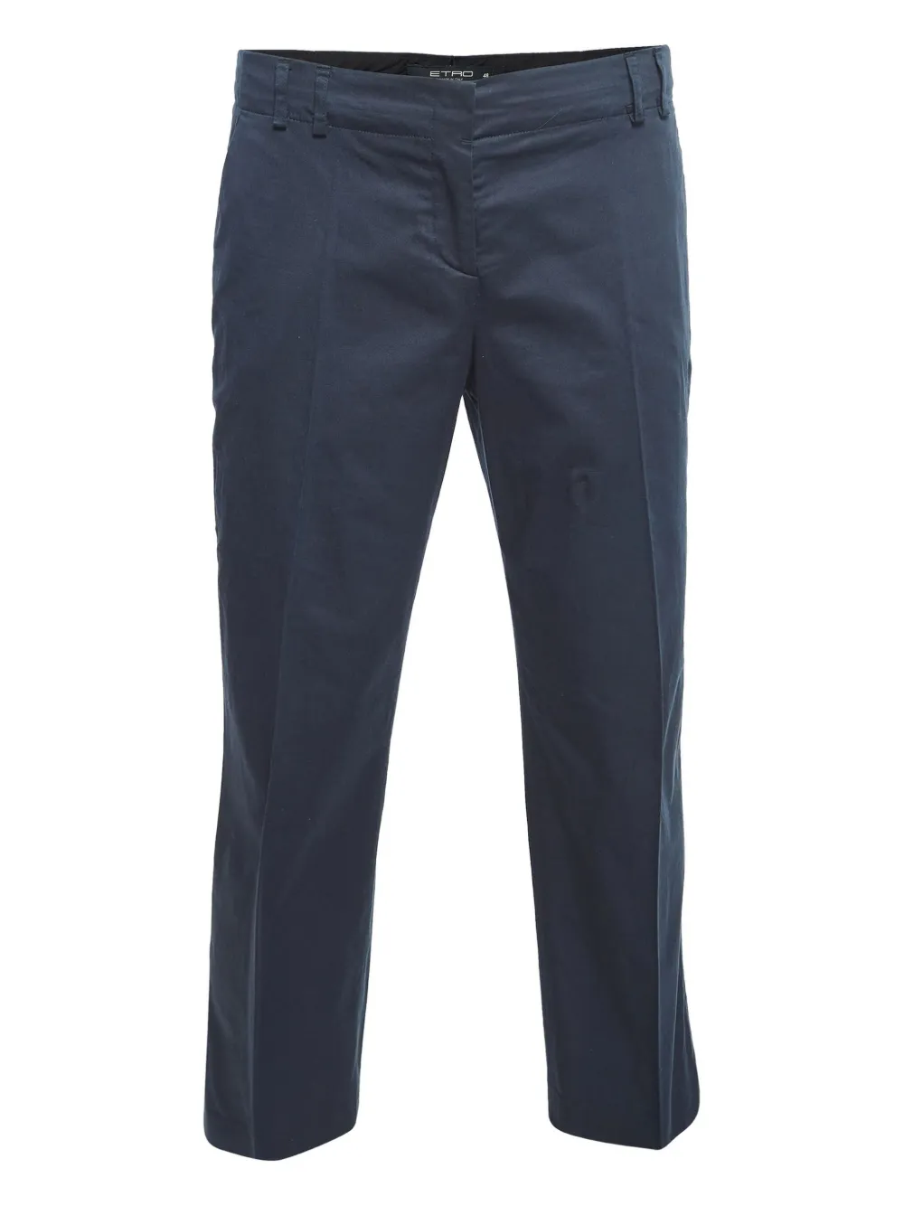 Etro Pre-Owned 2024 cotton trousers - Blue