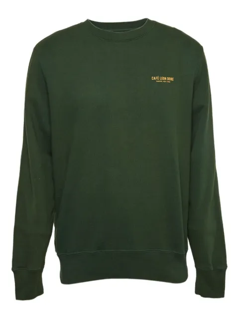 Aimé Leon Dore pre-owned Café cotton crewneck sweatshirt