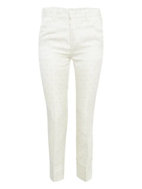 Zadig&Voltaire pantalon en jacquard à motif d'étoiles