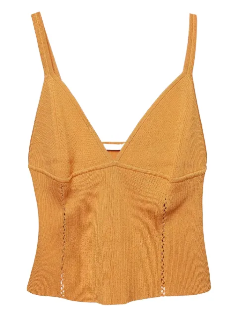 Simkhai ribbed-knit top