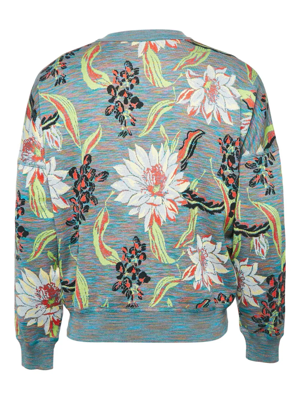 Louis Vuitton Pre-Owned floral-knit sweater | Image 2