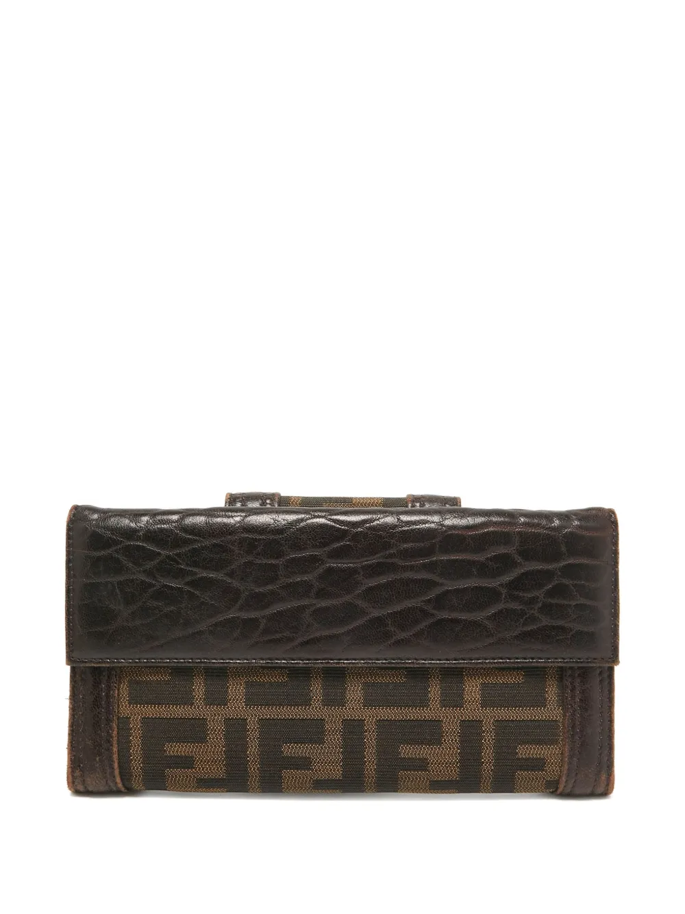 Fendi Pre-Owned Zucca continental wallet | Image 2