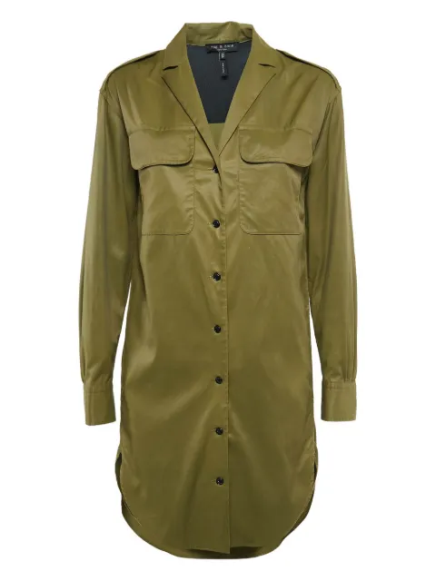 rag & bone 2024 cotton-blend shirt dress