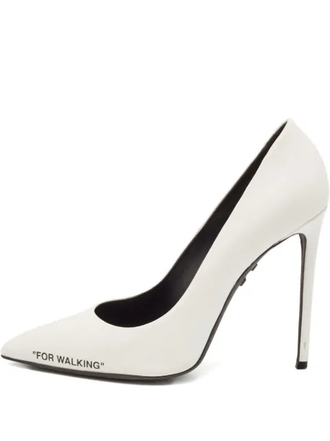 Off-White Pre-Owned 120mm pointed-toe stiletto pumps