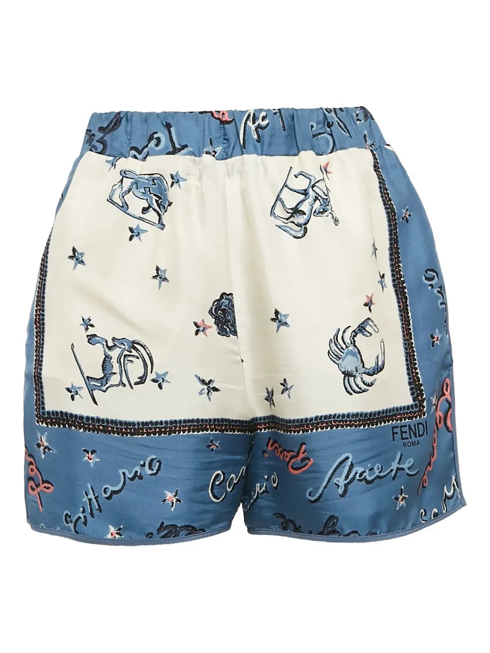 silk shorts