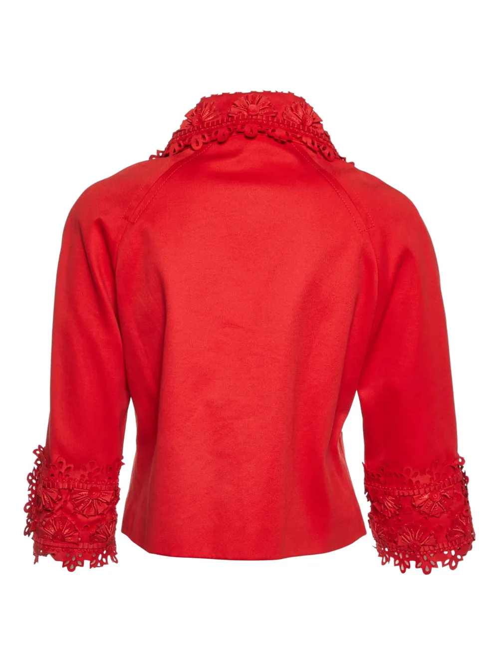 Carolina Herrera Vintage lace-detailing jacket | Image 2