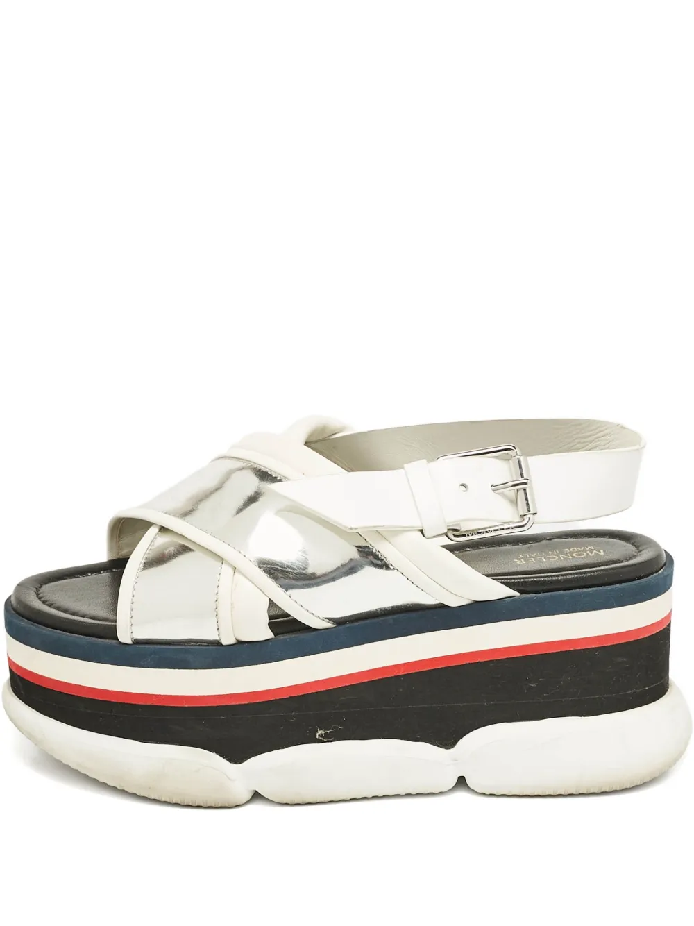 Moncler Zelda platform sandals | White | Image 1